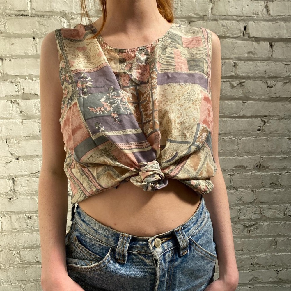 VINTAGE FLORAL TANK